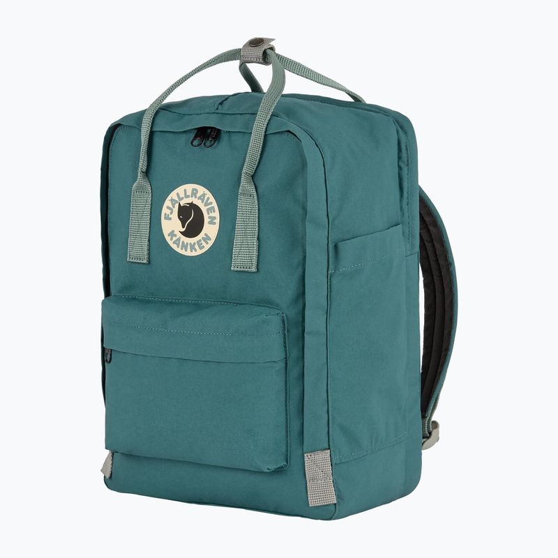 Urban backpack Fjällräven Kanken Koncept Laptop 15" 18 l teal/frost green 2