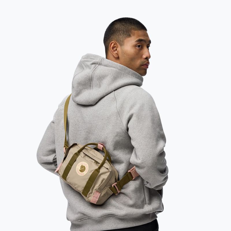 Pouch Fjällräven Kanken Koncept 4 l fossil/foliage green 4