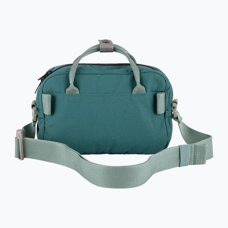 Pouch Fjällräven Kanken Koncept 4 l teal/frost green 3