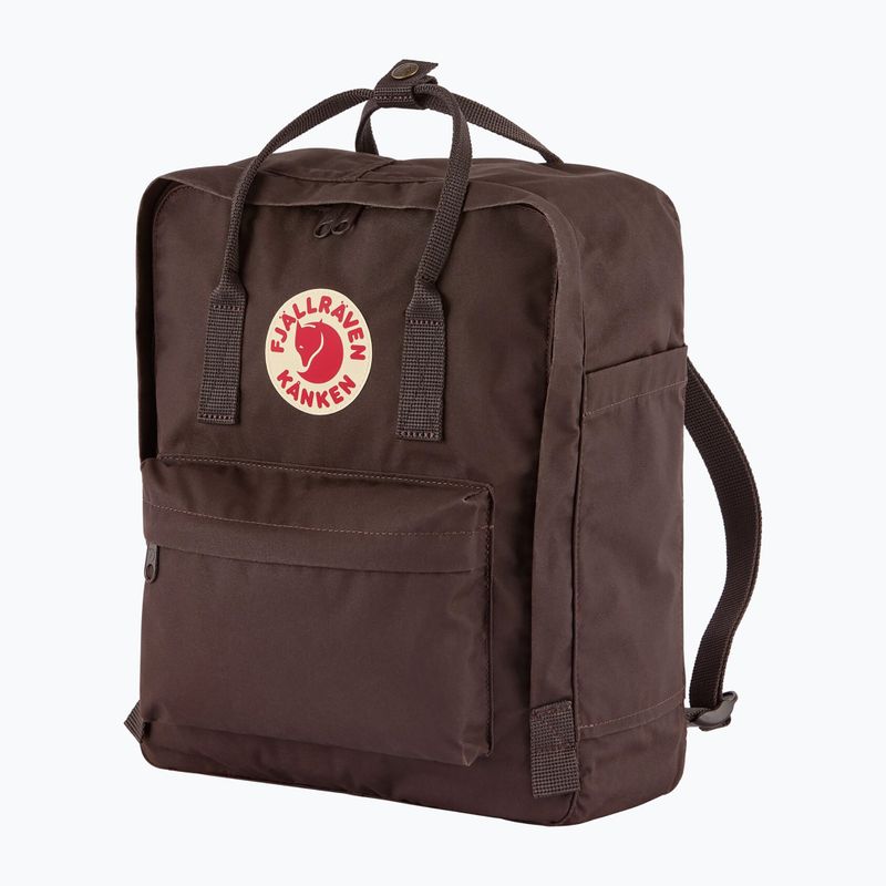 Urban backpack Fjällräven Kanken 16 l black oak 2