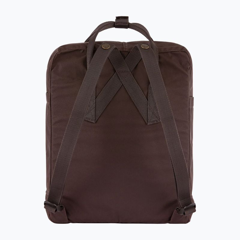 Urban backpack Fjällräven Kanken 16 l black oak 3