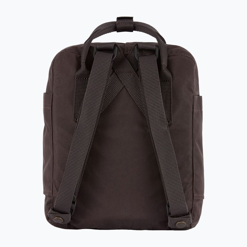 Urban backpack Fjällräven Kanken Mini 7 l black oak 3
