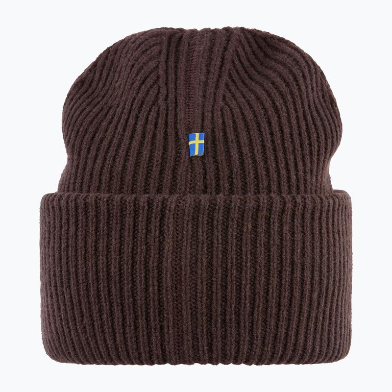 Winter hat Fjällräven 1960 Logo Hat black oak 3
