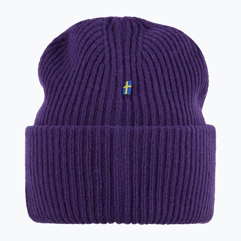 Winter hat Fjällräven 1960 Logo Hat dark violet 3