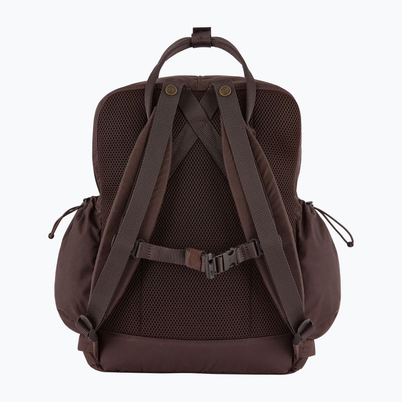 Urban backpack Fjällräven Kånken Outlong 18 l black oak 3