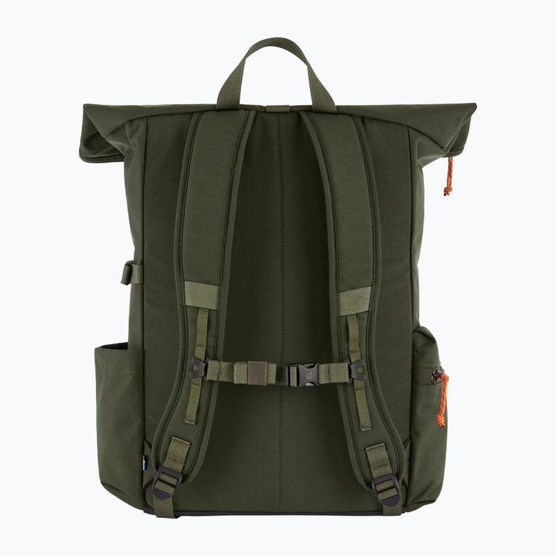 Urban backpack Fjällräven Vardag Foldsack 25 l deep forest 3