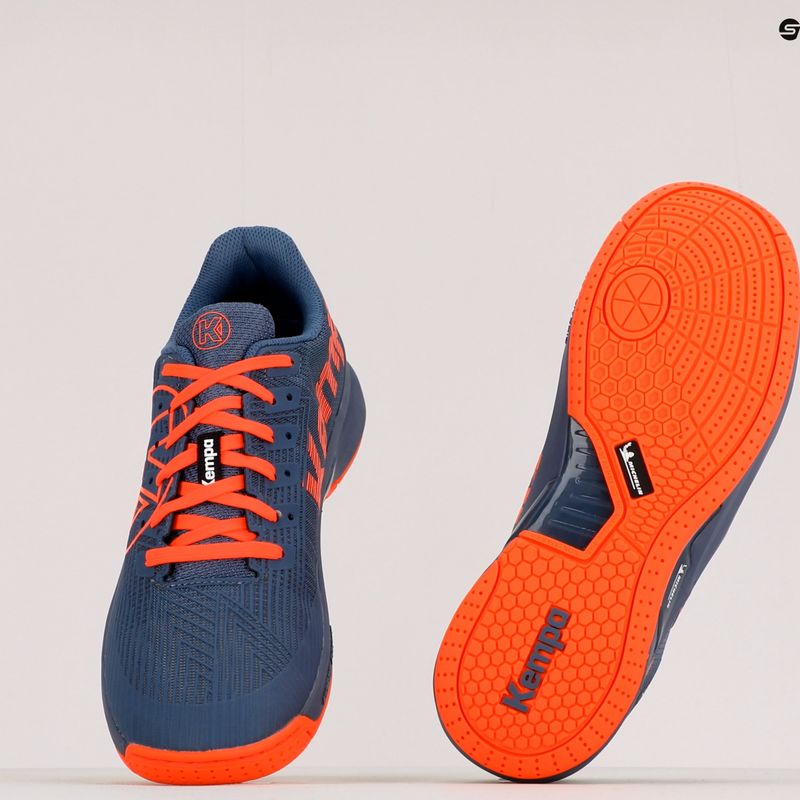 Kempa Attack Two 2.0 men's handball shoes grey-red 200863001 10