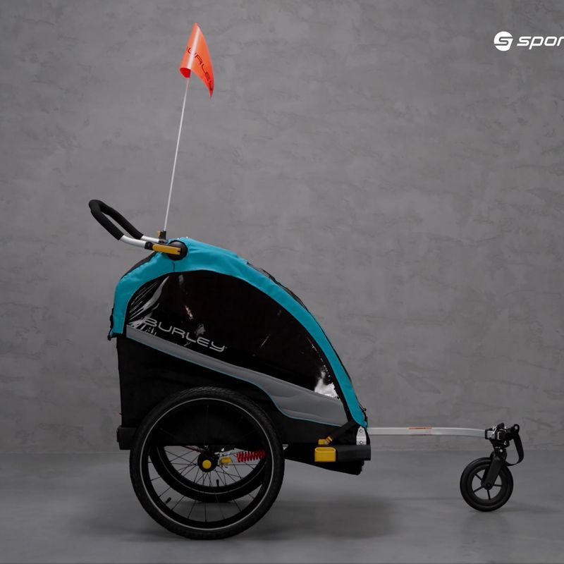 Burley D'Lite X Single bike trailer blue BU-938102 14