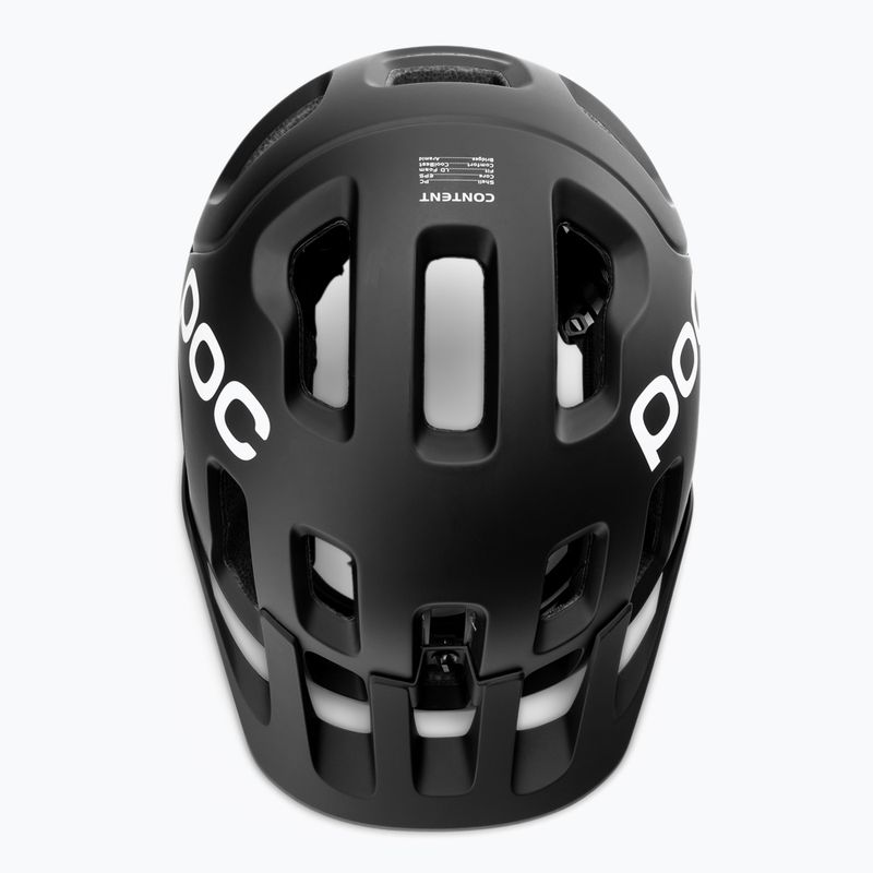 Bicycle helmet POC Tectal uranium black 5