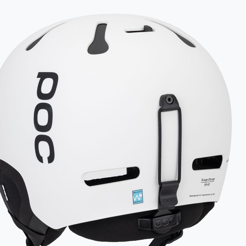 POC Auric Cut ski helmet matt white 9