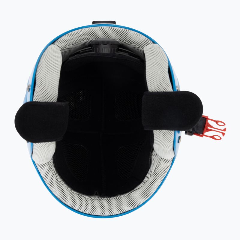 Children's ski helmet POC POCito Skull fluorescent blue 5