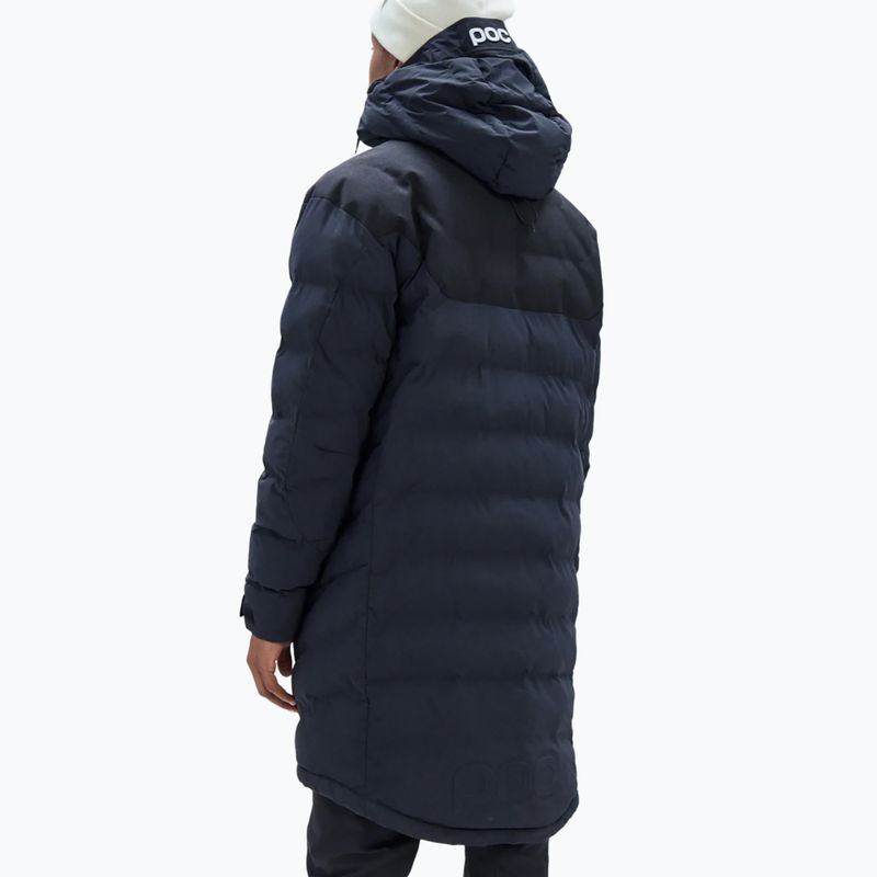 Men's down jacket POC Loft Parka uranium black 2