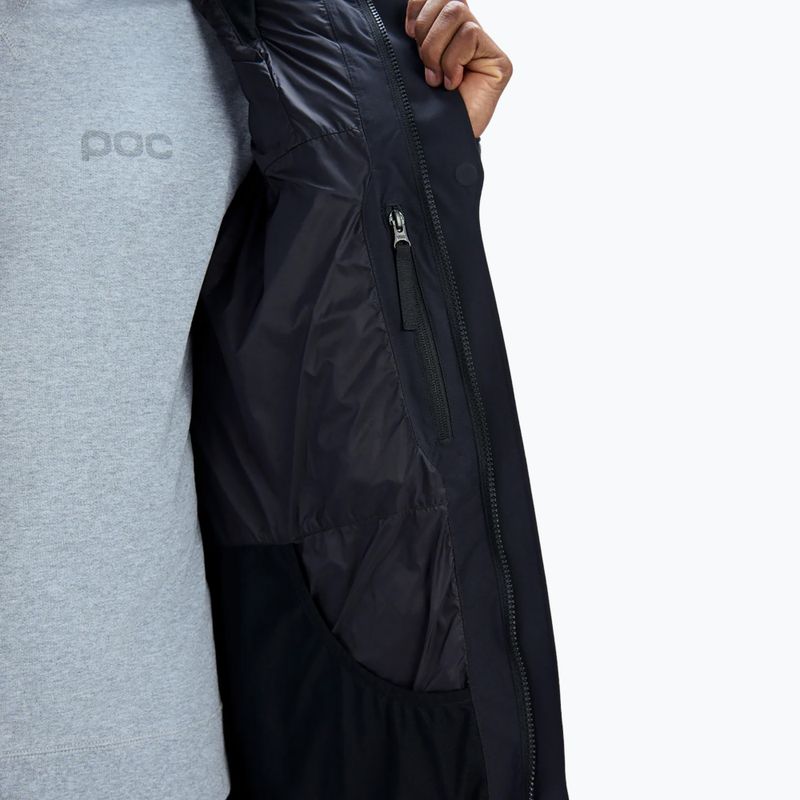 Men's down jacket POC Loft Parka uranium black 6