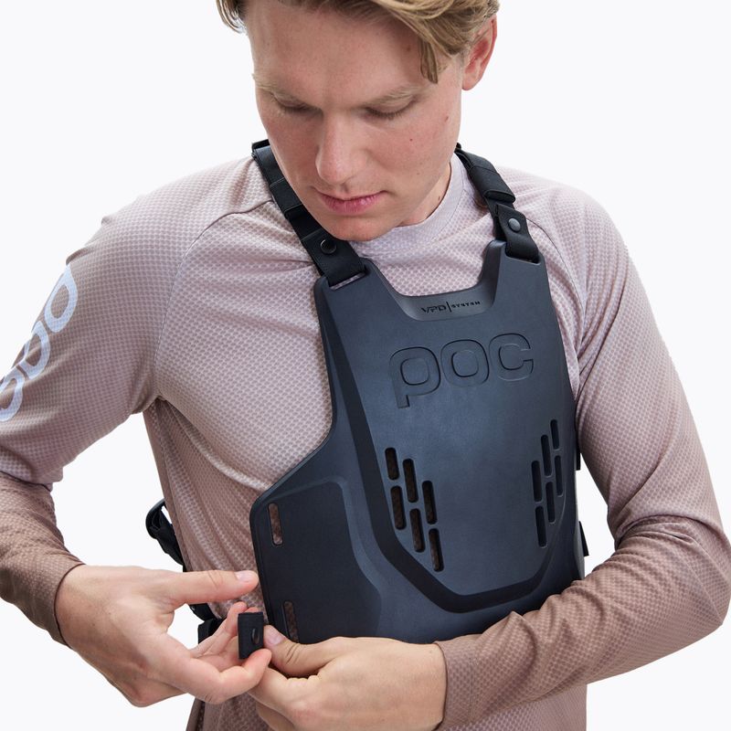 Bicycle buffer POC VPD System Torso uranium black 7