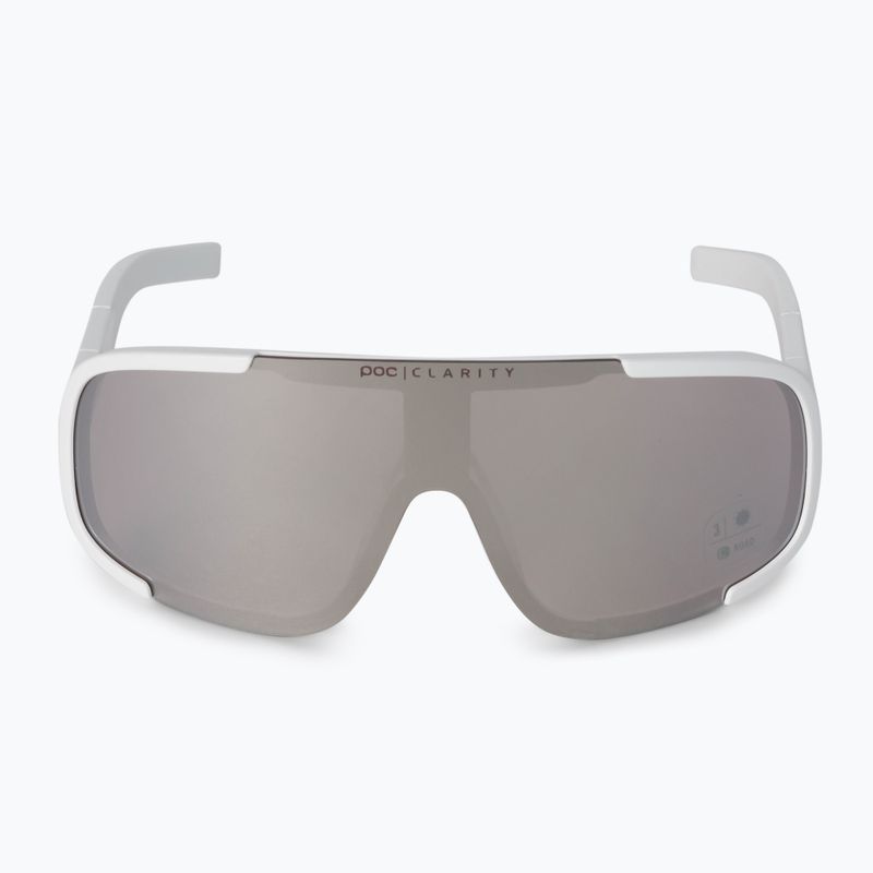 Bicycle goggles POC Aspire hydrogen white/clarity road silver 3