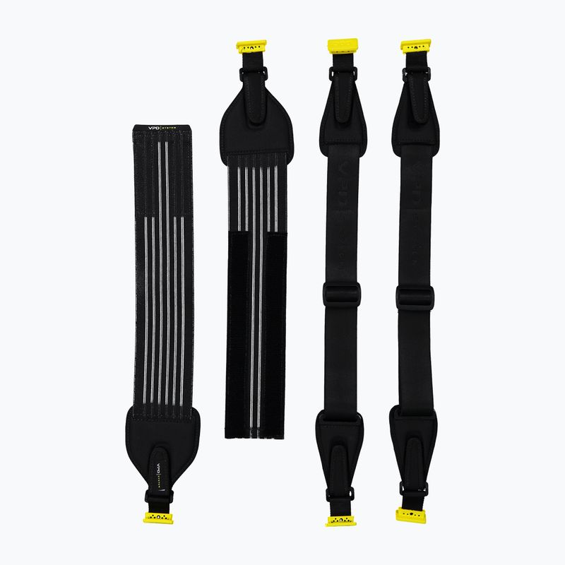 Bicycle armour straps POC System Back Carrying Straps uranium black