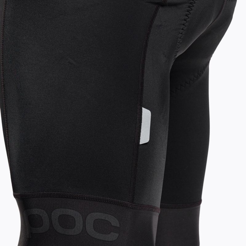 Men's cycling shorts POC Pure VPDs Bib Shorts uranium black/uranium black 8