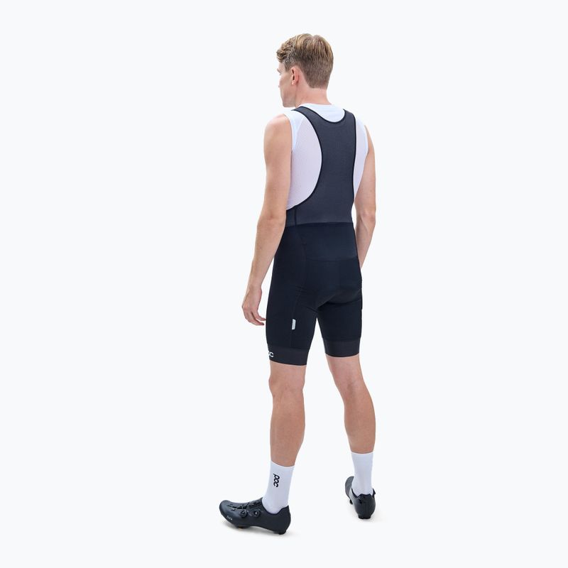 Men's cycling shorts POC Pure VPDs Bib Shorts uranium black/uranium black 3