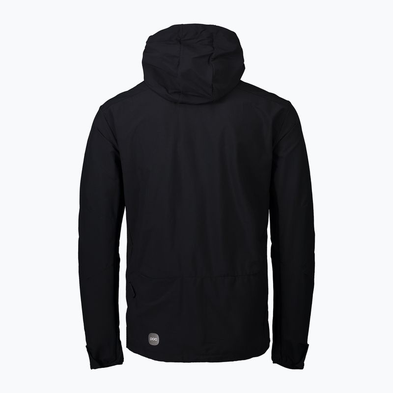 Men's cycling jacket POC Transcend uranium black 2