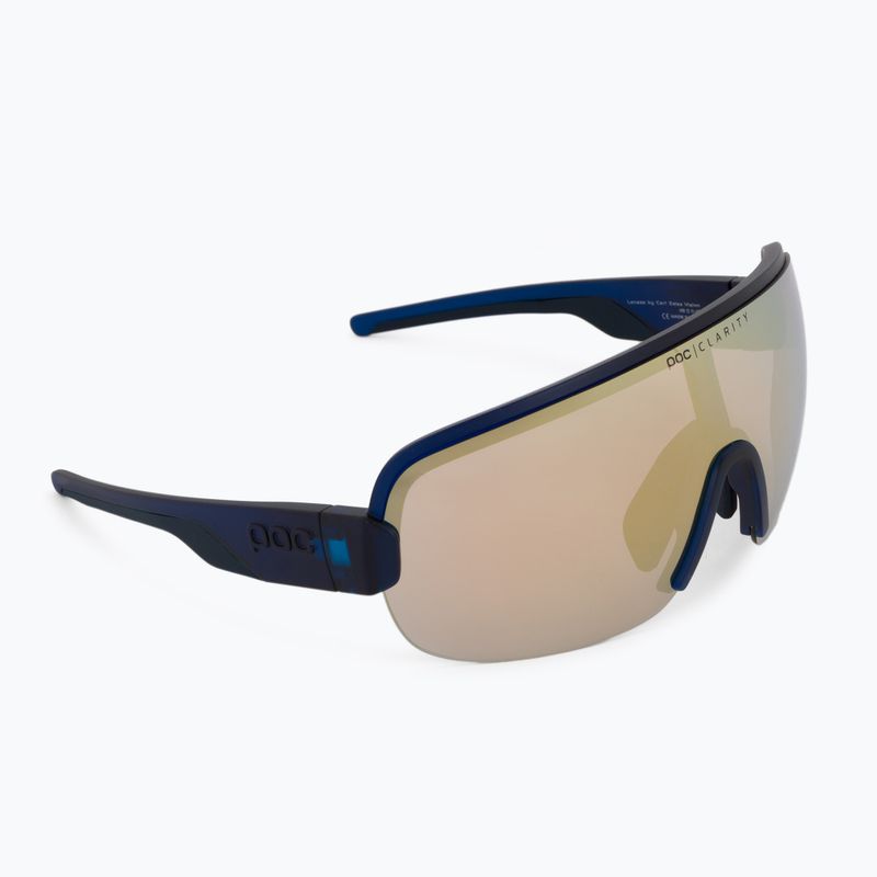 Bicycle goggles POC Aim lead blue/clarity road gold