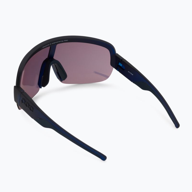 Bicycle goggles POC Aim lead blue/clarity road gold 2