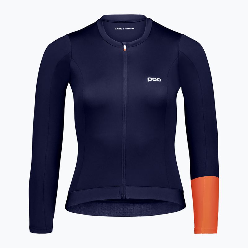 Women's cycling longsleeve POC Cadence Jersey apatite navy 6