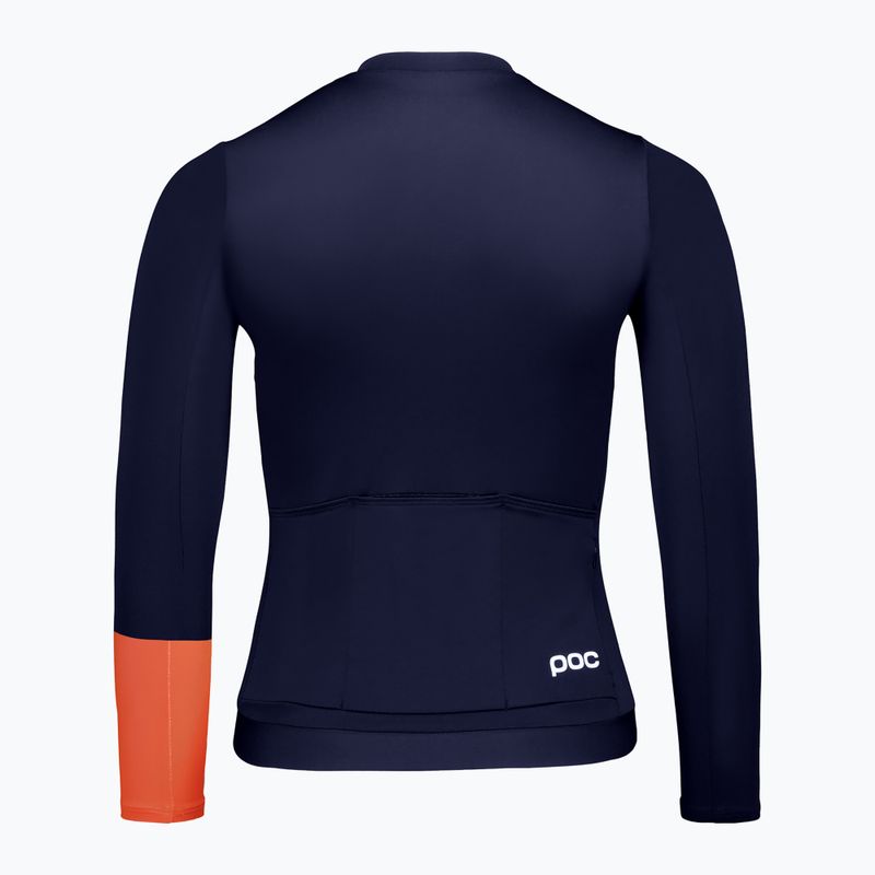 Women's cycling longsleeve POC Cadence Jersey apatite navy 7