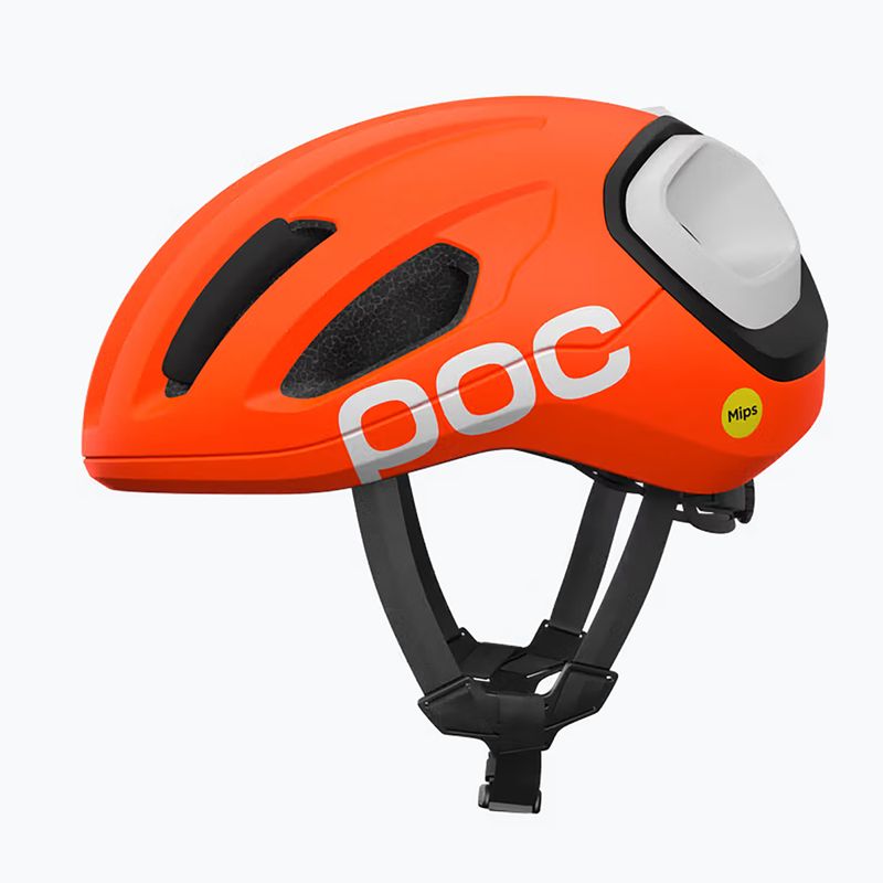 Bike helmet POC Amidal orange matt/uranium black matt/hydrogen white matt 4