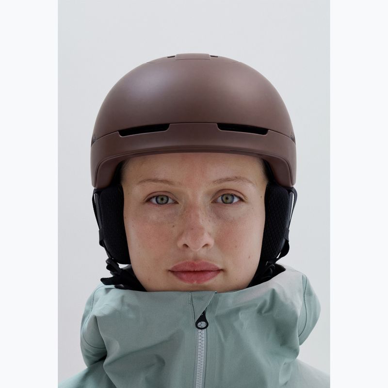 Ski helmet POC Obex MIPS bronzite brown matt 6