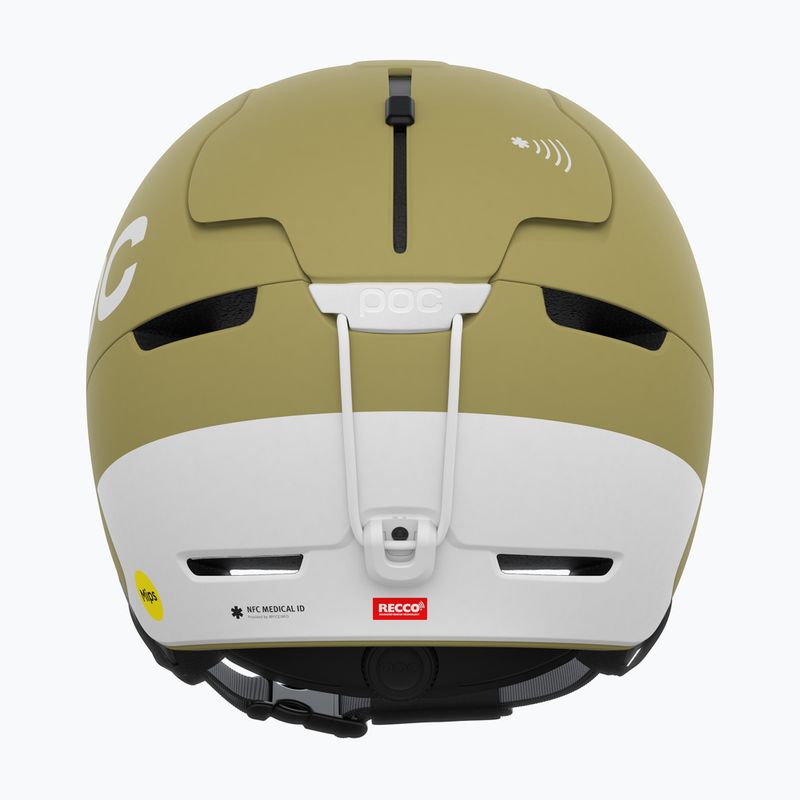 Ski helmet POC Obex BC MIPS olivine green matt 4