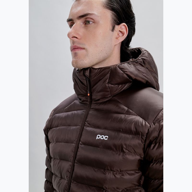 Men's insulated jacket POC Coalesce Jacket bronzite brown 4