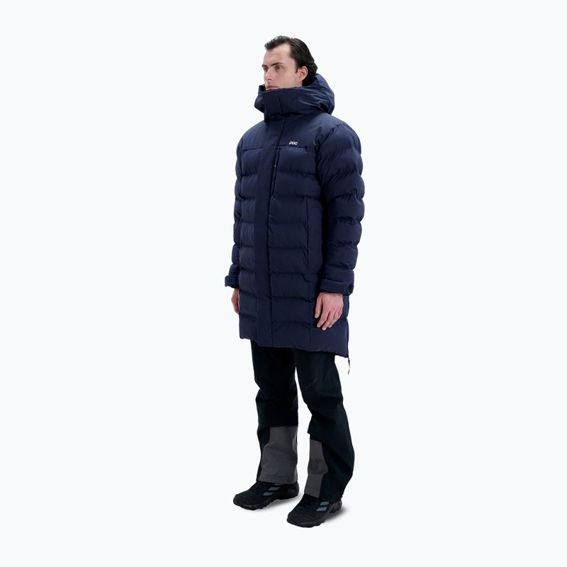 Men's ski jacket POC Race Loft Parka apatite navy 2