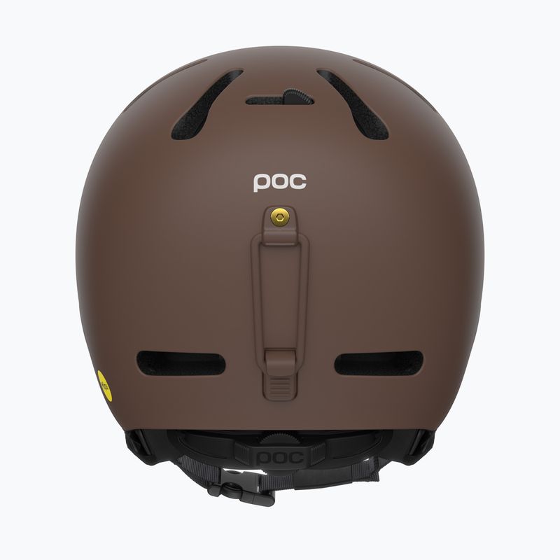 Ski helmet POC Fornix MIPS bronzite brown matt 4