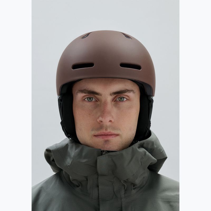 Ski helmet POC Fornix MIPS bronzite brown matt 5