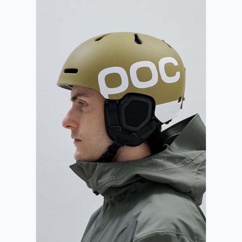 Ski helmet POC Fornix BC olivine green matt 6