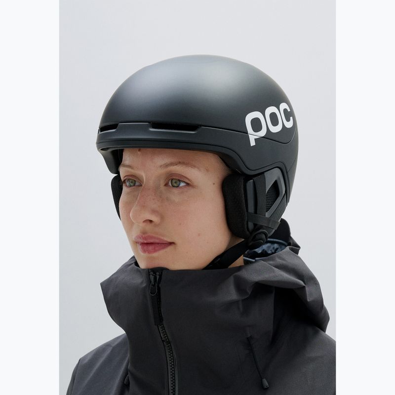 Ski helmet POC Obex Contour uranium black matt 5