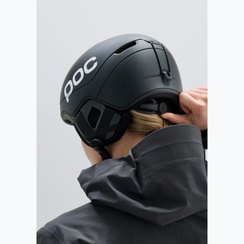 Ski helmet POC Obex Contour uranium black matt 7