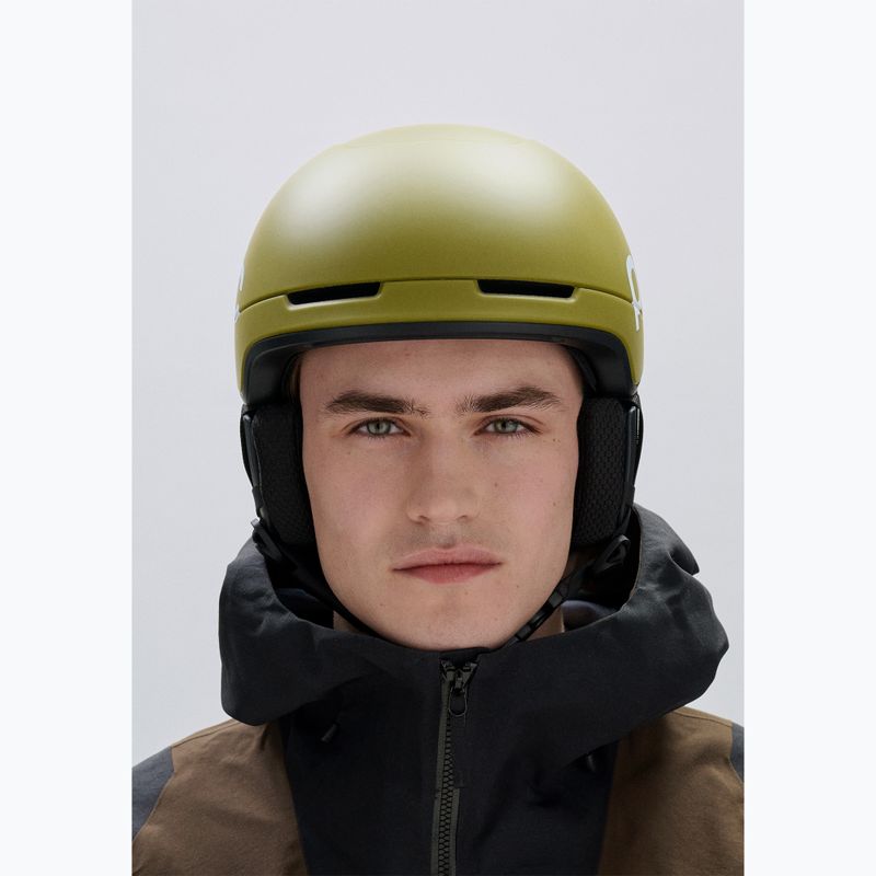 Ski helmet POC Obex Contour olivine green matt/thulite pink matt 6