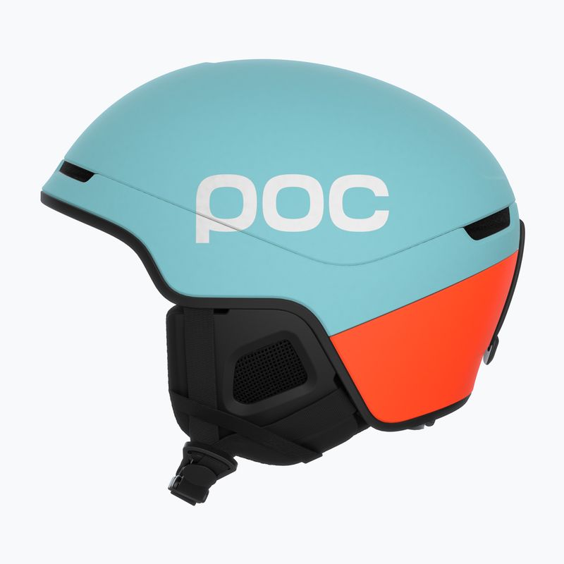 Ski helmet POC Obex Contour indicolite blue matt/carnelian orange matt 2