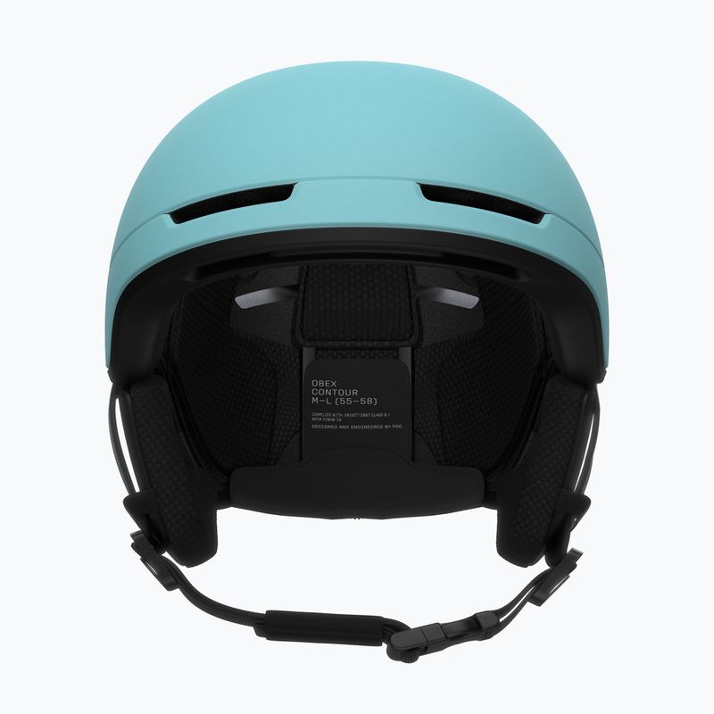 Ski helmet POC Obex Contour indicolite blue matt/carnelian orange matt 3