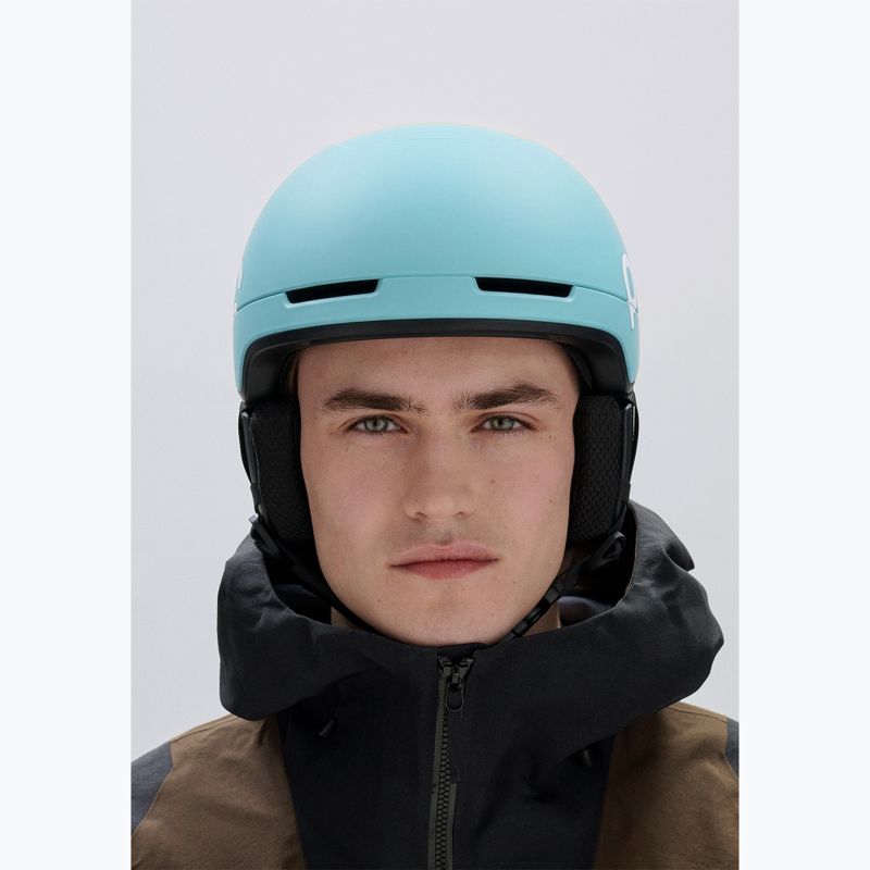 Ski helmet POC Obex Contour indicolite blue matt/carnelian orange matt 6