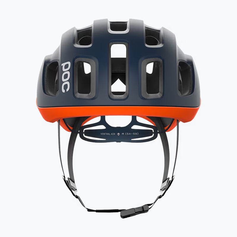 Bike helmet POC Ventral Air Mips apatite navy matt/orange matt/hydrogen white matt 2