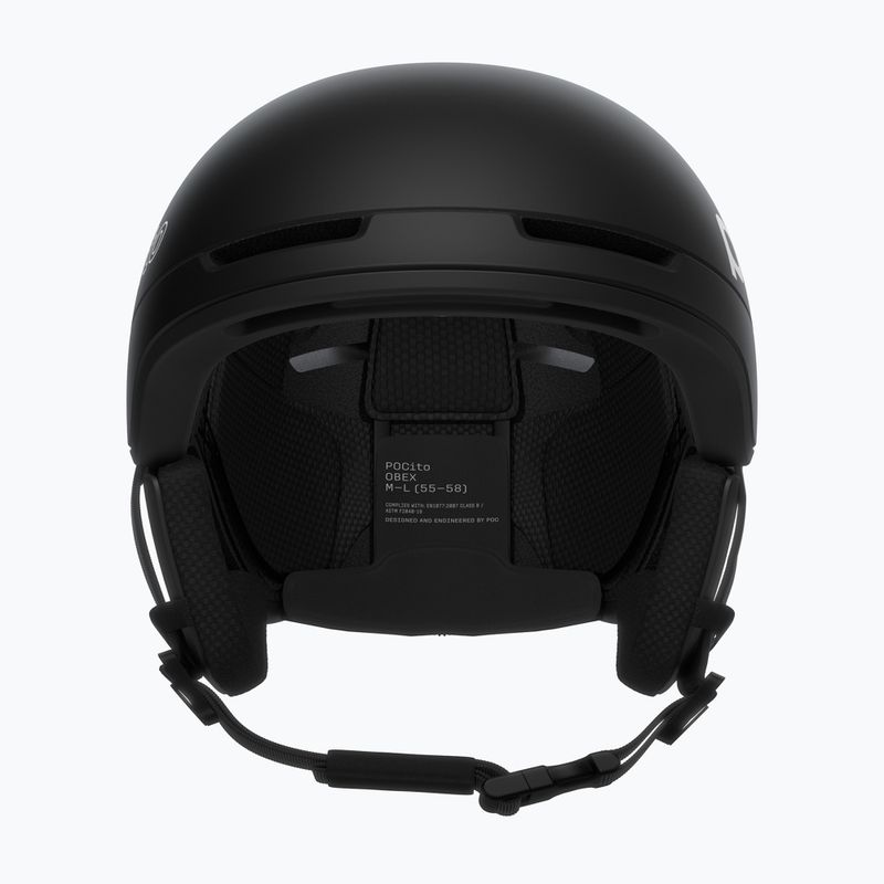 Children's ski helmet POC Pocito Obex MIPS Jr uranium black matt 4