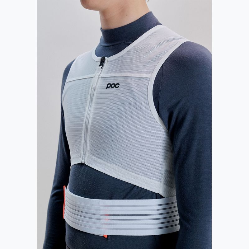 Back guard POC VPD Max Race Vest hydrogen white 6