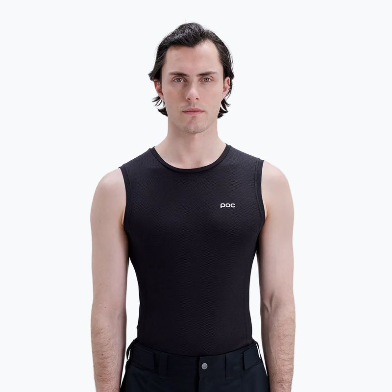 Men's cycling base layer POC Layer Mid uranium black 3