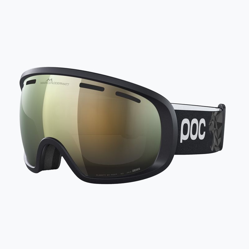 Ski goggles POC Fovea Marco Odermatt Ed. uranium black/podium gold/sunny gold 4