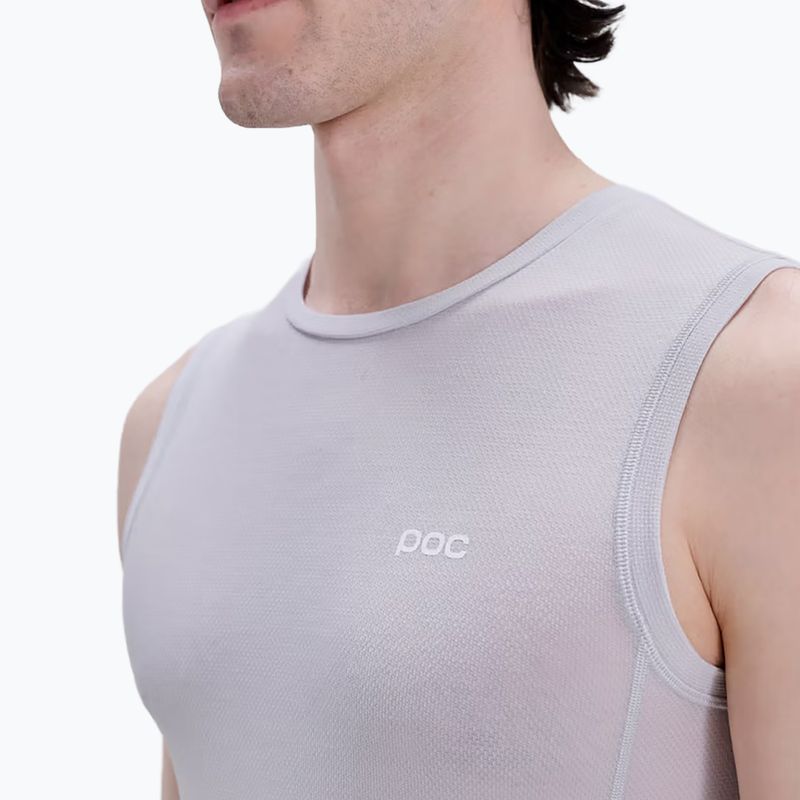Men's cycling base layer POC Layer Mid granite grey 5