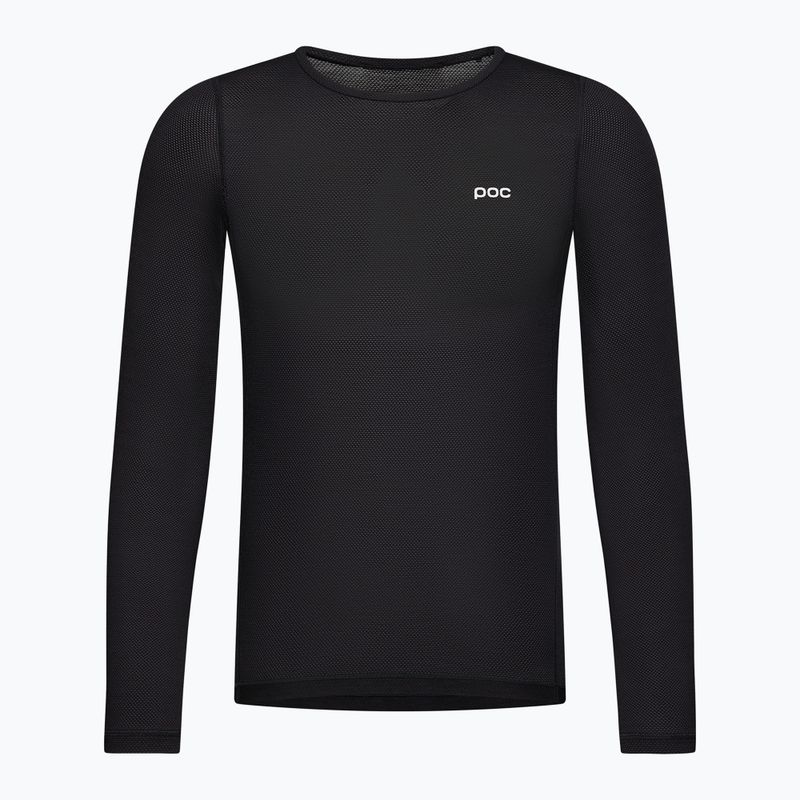 Men's cycling longsleeve POC Layer Mid Jersey uranium black 5