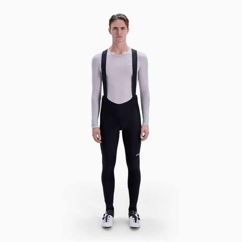 Men's cycling longsleeve POC Layer Mid Jersey granite Grey 2