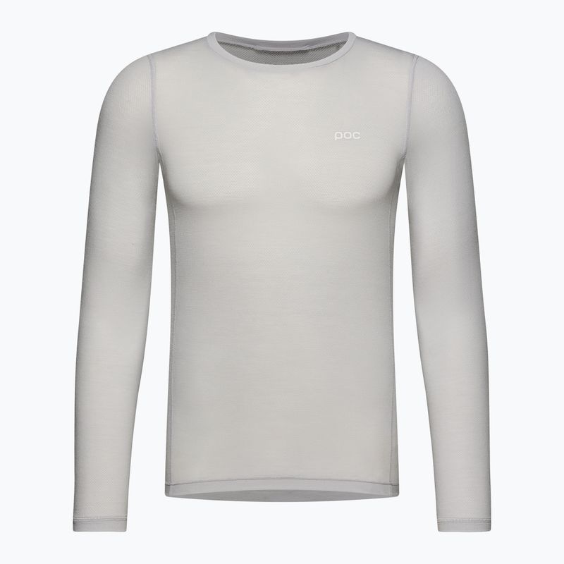 Men's cycling longsleeve POC Layer Mid Jersey granite Grey 6
